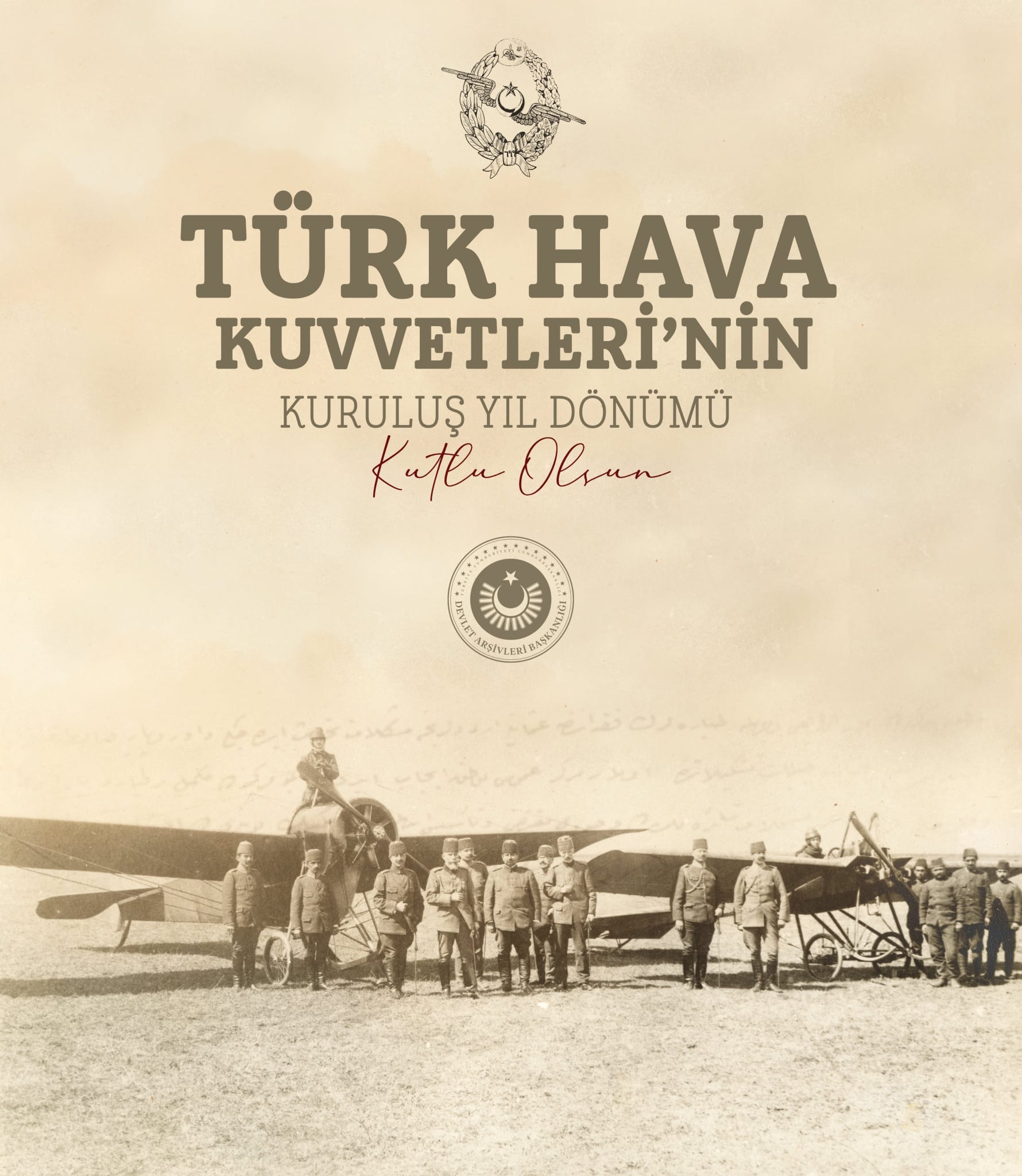 Türk Hava Kuvvetleri'nin Kuruluş Yıldönümü Kutlu Olsun!