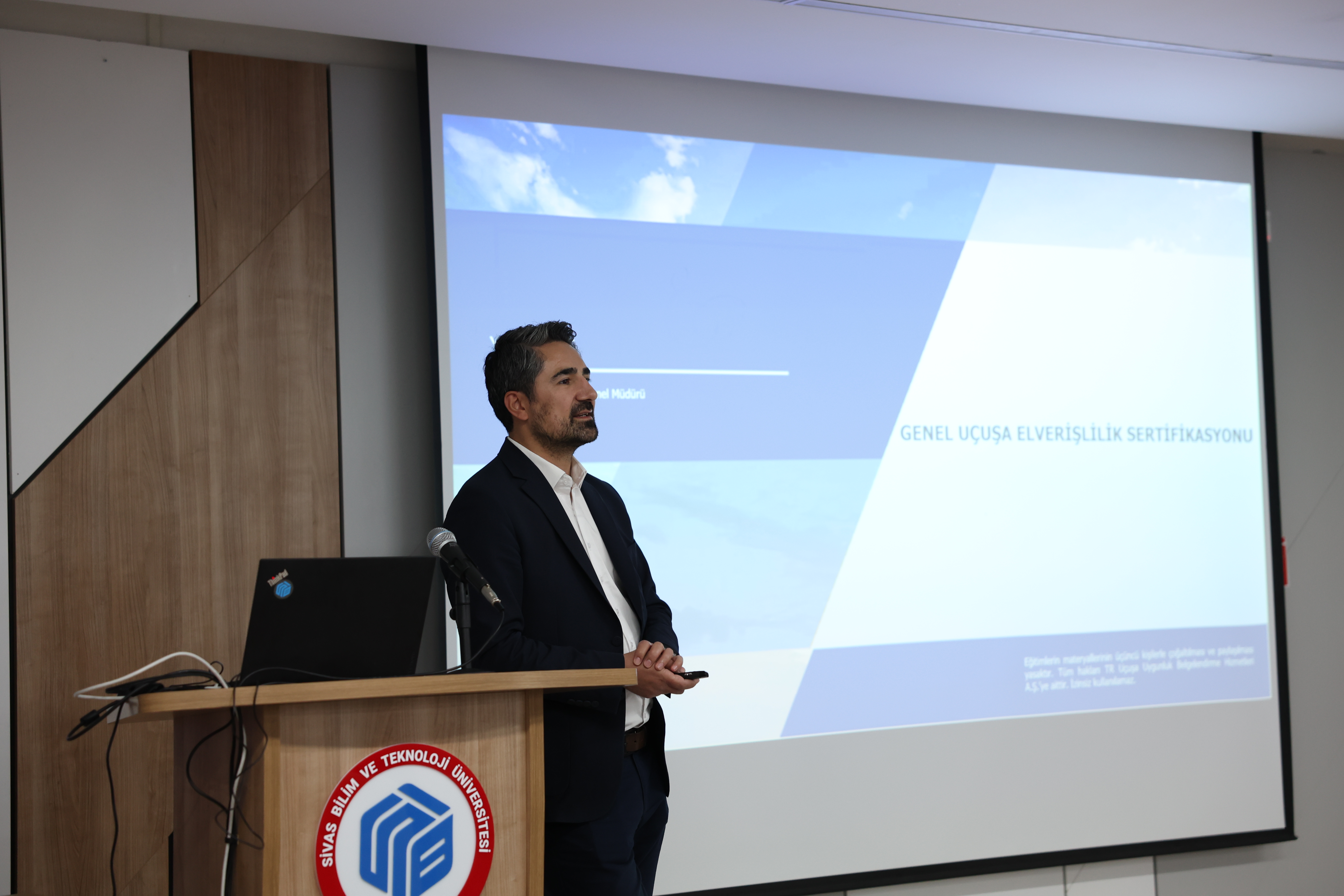 TR Uçuşa Uygunluk Belgelendirme Hizmetleri A.Ş.'den Öğrencilere Sektörel Bilgilendirme Semineri