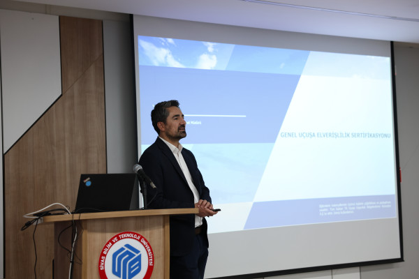TR Uçuşa Uygunluk Belgelendirme Hizmetleri A.Ş.'den Öğrencilere Sektörel Bilgilendirme Semineri